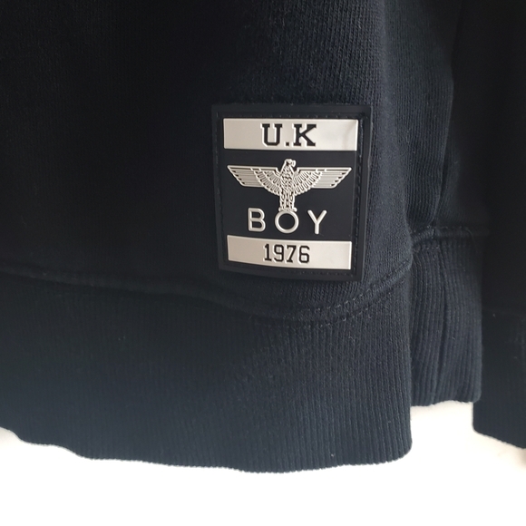 BOY London Black Logo Sweatshirt Men L - Picture 4 of 10